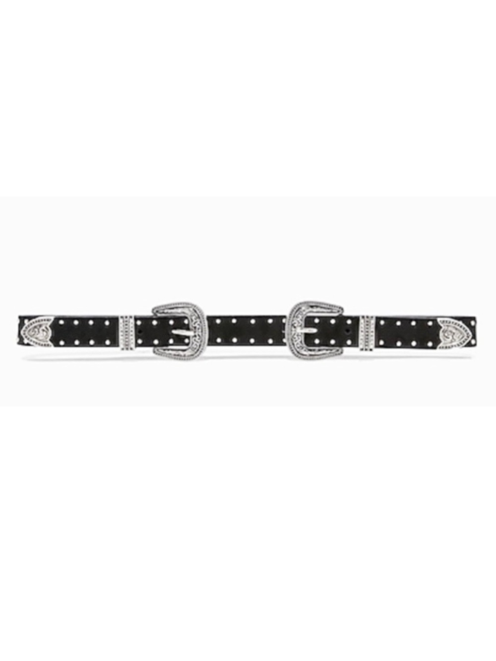 Express Double Buckle Western Belt (Size: S/M)